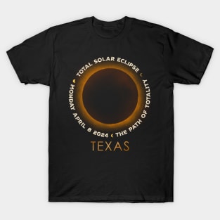 total solar eclipse texas T-Shirt